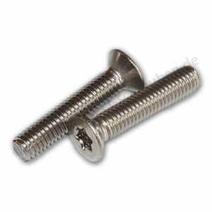 DIN 965 Phillips Flat Head Machine Screw Self Tapping Metal Screws