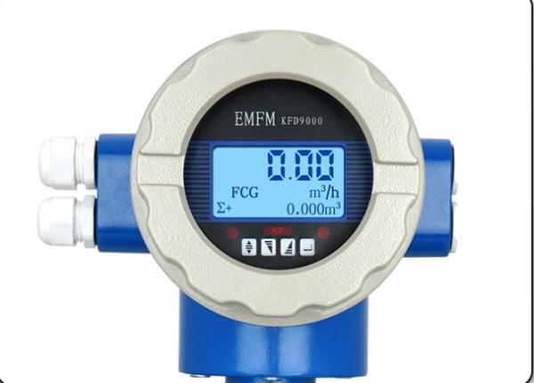 China Pressure Range 0-0.6mpa Electromagnetic Type Flow Meter IP65 factory