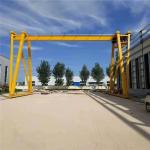Warehouse Traveling 25T Single Girder Gantry Crane