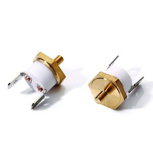 China 250V/16A ksd301 copper head bimetal thermostat factory