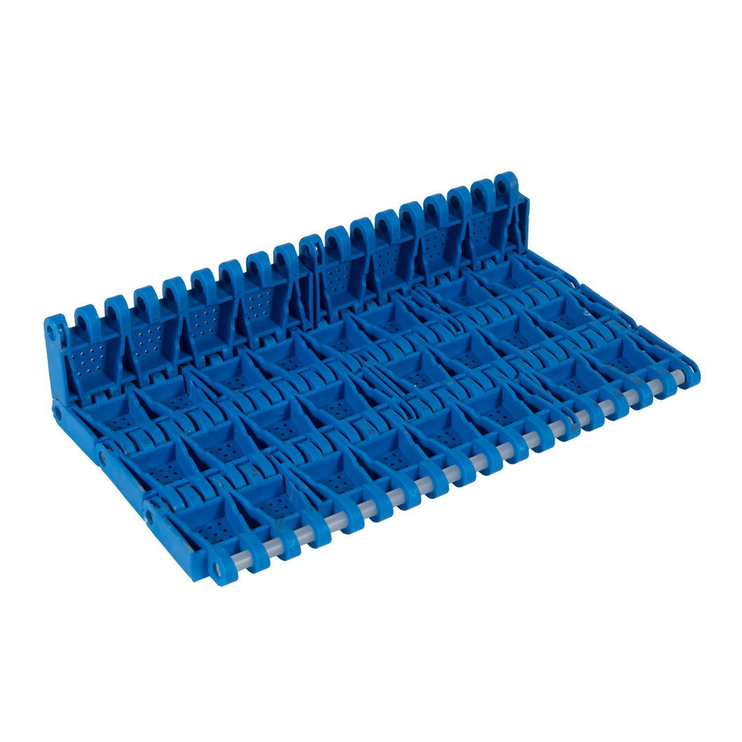 Flat Top Plastic Modular Belt for Food Washing