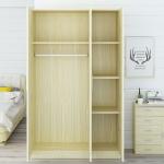 Eco Friendly Modern Wardrobe Cabinet Wood Armoire Wardrobe For Students