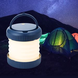 2022 New Portable Outdoor Multi-function Camping Tent Lights Rechargeable