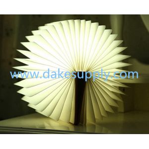 Portable Rechargeable Folding LED Reading Lamp Book Shaped Lamp