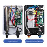 6KW Instant Electric Tankless Water Heater For Shower Stainless Steel