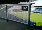 1.5mm Thick Perforated Metal Mesh Sheet Flat Surface For House Ground Stairs
