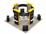 6X6 M Trade Show Exhibits Displays Eco Friendly Grafics Wrinkle Free Easy