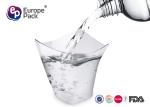 Clear Disposable Dessert Containers 186Ml Food Grade Plastic Dessert Cup