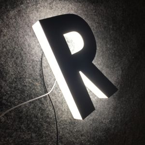 China OEM ODM Plastic Alphabet Acrylic Illuminated Sign Storefront Advertising on sale