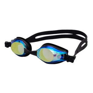 China Customersized Fog Proof Swim Goggles Black Swimming Goggles With Pc Lens on sale