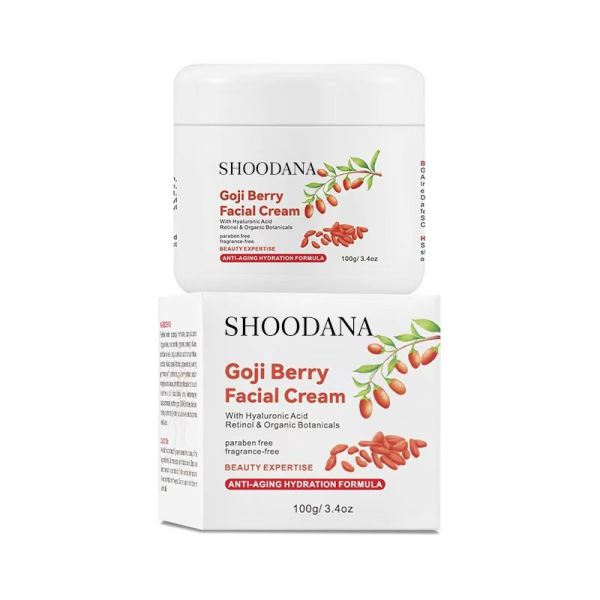 Private Label Whitening Goji Berry Anti-Wrinkle Facial Cream Firming Moisturizing for Adults Female Skin Shea Butter Collagen