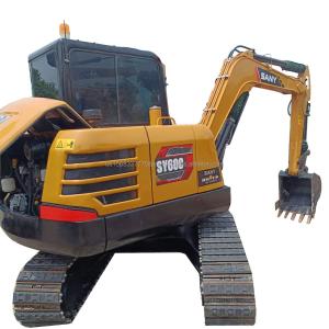 China Used Sany Excavator 7Ton with Original Hydraulic Cylinder 0.28M³ Bucket Capacity factory