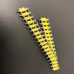 3.0x22mm Plastic Strip Collated Concrete Nails Mechanical Galvanised For C5 Gas