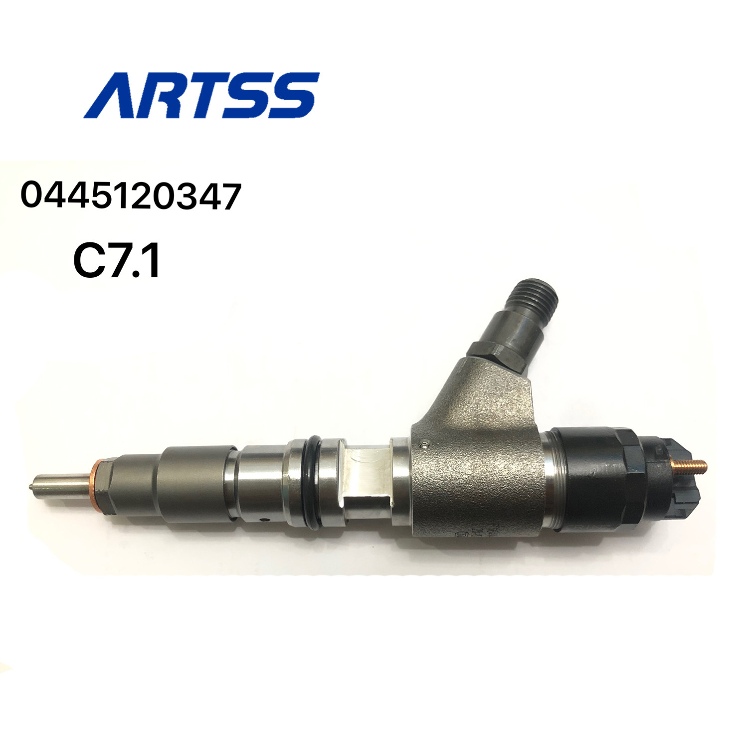 0445120347 Diesel Engine Injector Common Rail Fuel Injector Assy C7.1 For Excavator CAT E320D2 Spare Parts