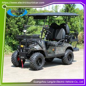 China 2 Seats Street Legal Electric Golf Carts 4 Wheel Drive Mobility Scooter 5Kw Motor Power factory