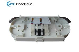 China White Fiber Optic Termination Boxes 24 Core Fiber Optic Splice Tray OST-010 factory