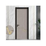 Interior Room Waterproof Solid Wpc Wooden Doors