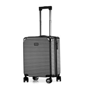 China 8x Spinner Wheel 210D Polyester Carry On Trolley Luggage factory