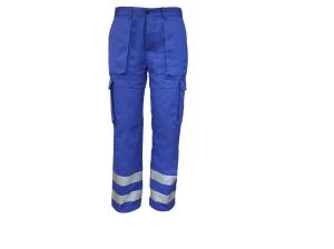 China 275 GSM 3M 9910 Silver Reflective Strips Quilted Work Pants factory