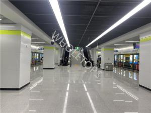 China 150~6000mm Length 2.0mm Pre Coated Aluminum Sheets For Subway Station factory