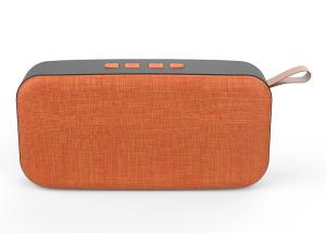 China Fashion Mini Wireless Bluetooth Speaker 5W+5W Fabric Double Bluetooth Speaker factory