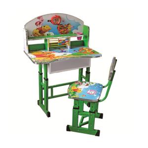 China Children Study Table And Chair For High School Students Metal Iso9001 factory