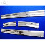 Stainless Steel Door Scuff Plate For Mitsubishi Triton L200 Double Cab 4doors