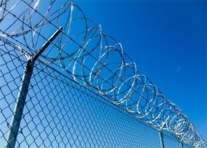 China Security Galvanized Steel razor barbed wire fence , razor sharp wire ISO factory