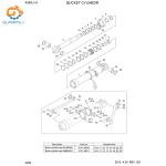 31Y1-33881 31QA-60110 31QA-60111 31Y1-33880 Bucket Hydraulic Cylinder Assy For
