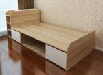 Cheap Price Modern Plywood and Solid wood Single Children Bed
