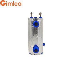 China ETA-1.5 R134A Marine Tube Evaporator For 12.7mm Refrigerant Inlet / Water Connector factory