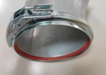 150mm Sealing Gasket V Band Flange Clamp For Dedust Industry