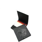 Custom Name Logo Printing Book Matches UV Printing Wooden Matches Stick Red Tip