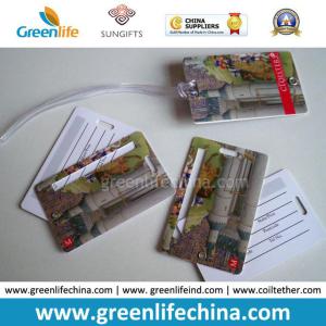 China OEM Factory Product Custom Printing Plastic Hard Luggage Tags factory