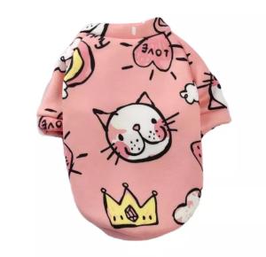 China Pink Pet Apparels Puppy Doggy And Human Plus Large Dog Clothes Hoodie For Small Dog factory