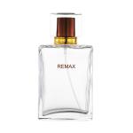 50ml Transparent Glass Clear Rectangle Bottle With Transparent Lid For Cosmetic