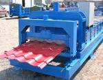 Waterproof Metal Roof Forming Machine With Automatic Hydyaulic Cutting Machine