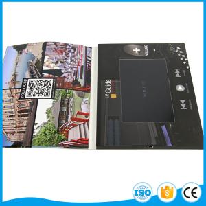 China Custom Business Brochure With Video Screen , 2.4&quot; 4.3&quot; 5&quot; 7&quot; 10'' Lcd Wedding Card factory