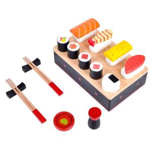 China Simulation Wooden Miniature Kitchen Set Sushi Early Education Enlightenment factory