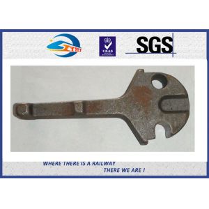 Plain Inserts Rail Clips Casting Iron Rail Shoulder Concrete Sleepers