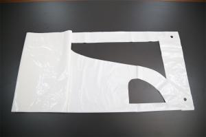 China Breathable Disposable PE Aprons Flat Packed For Kitchen / Painting / Beauty Salon factory