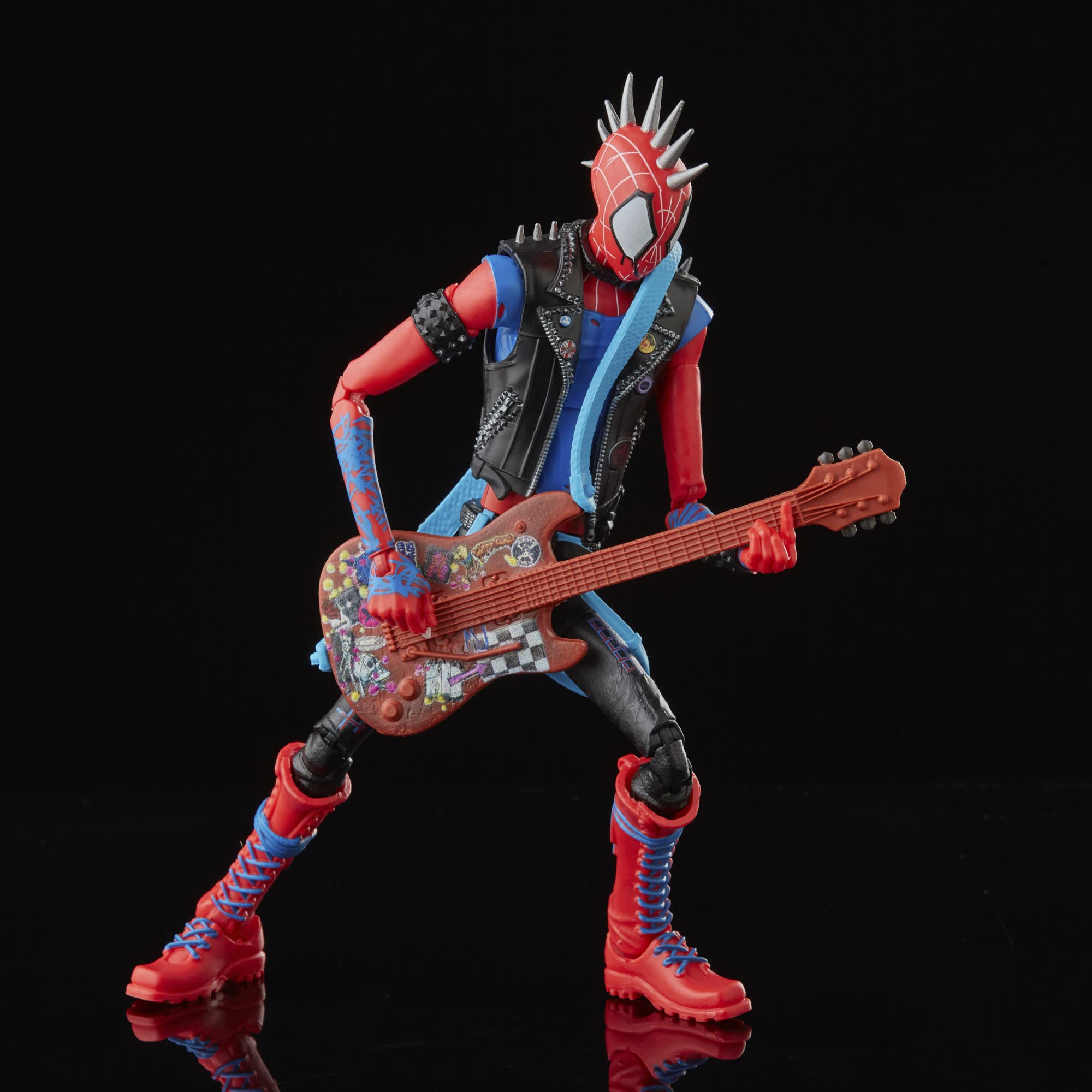 Hot Spider Punk Action Figure Figures for Mass Customization Marvel Legends