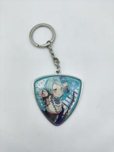 China Pokemon Zinc Alloy Keychain , Diecasting Custom Hard Enamel Keychain factory
