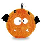 6'' PVC Inner Ball Red Fuzzy Bat Ideal for Halloween Decorations Inflatable