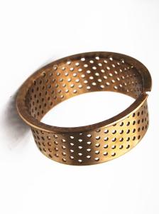 China Mining CuSn8 Bronze Bearing Cylindrical With Holes 092 Flanged Sleeve Bushes factory