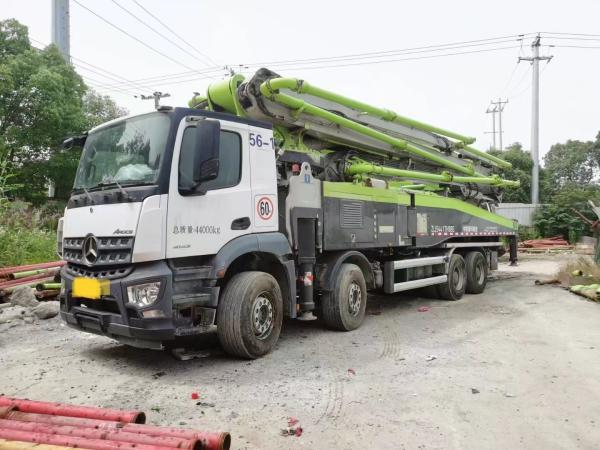 Diesel Semi-Dry Shotcrete Type 2020 ZOOMLION 56M Truck-Mounted Pump Hydraulics