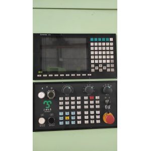 12 Station Servo Turret CNC Vertical Lathe Machine With 24 Tool Milling Library