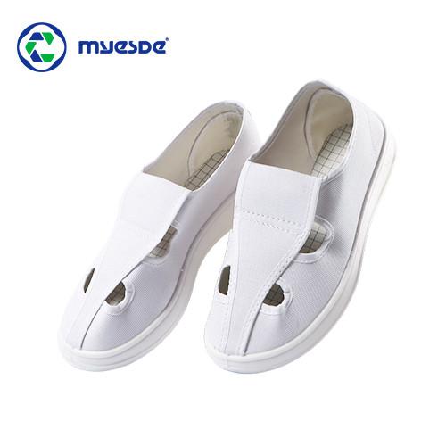 esd protection shoes Pu White blue Shoes Anti-static Esd Pu Esd Cleanroom Shoes