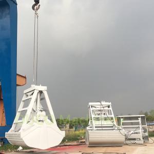 China 5 Cubic Remote Control 2 Peel Hydraulic Grab Bucket factory