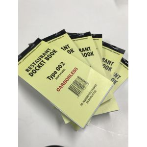 China Numbered Pages AU Docket Book with Lined Ruling Type and Staples Binding Type factory